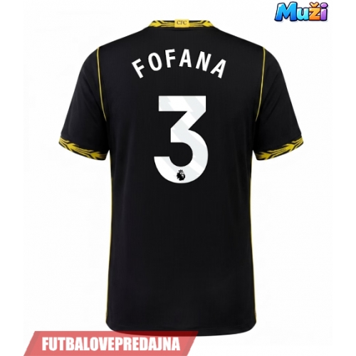 Lacne Muži Futbalové dres Chelsea Wesley Fofana #3 2026-27 Krátky Rukáv - Preč